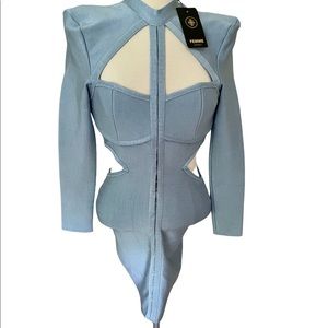 Femme LA bandage cutout dress